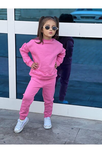 KOKOŞ BEBEK Girl's Simple Style Suit | Between 3/5 Years