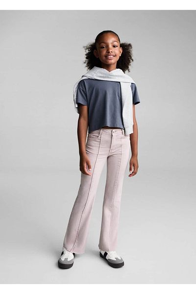 MANGO Kids Dekorative Tasche mit Nahtdetails