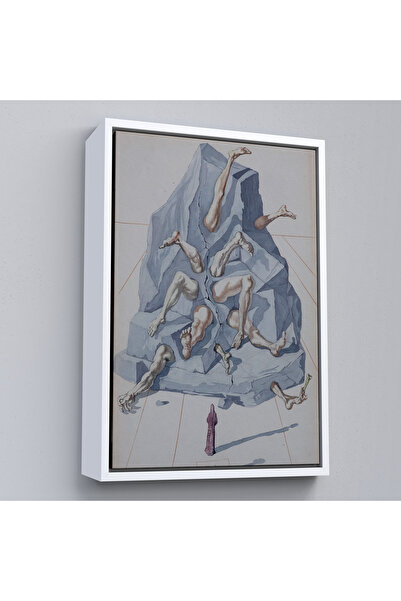 Oxyteez Ξύλινο Πλαίσιο Salvador Dali - Θεϊκή Κωμωνική Ζωγραφική-7401