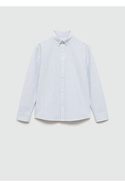 MANGO Kids Bavlněná košile Oxford