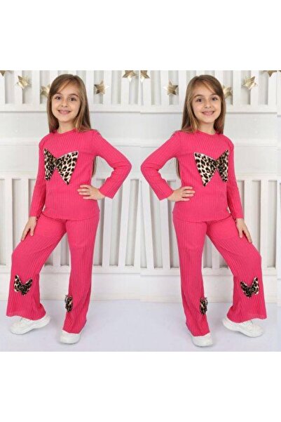 KOKOŞ BEBEK Butterfly Patterned Suit Set
