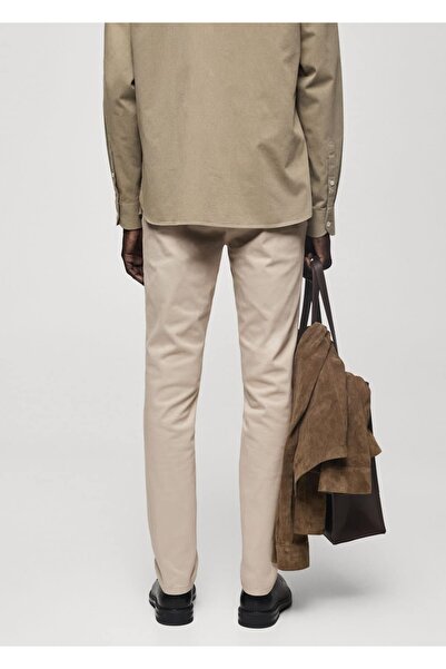 MANGO Man Dar kesim serj chino pantolon