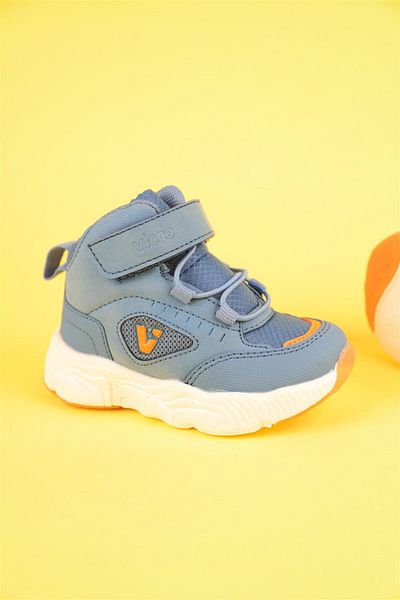 Vicco Μέγεθος 22-25 Vicco Nicky Boy's Denim Blue Μπότες