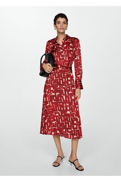 MANGO Woman ROCHIE DE CAMISA CU MODEL