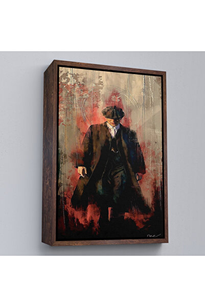 Oxyteez Peaky Blinders με ξύλινο πλαίσιο-Πίνακας Thomas Shelby-7967