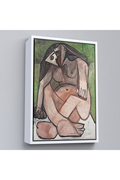 N NOXXO Pablo Picasso cu cadru din lemn - Nu Accroupi Table-7363