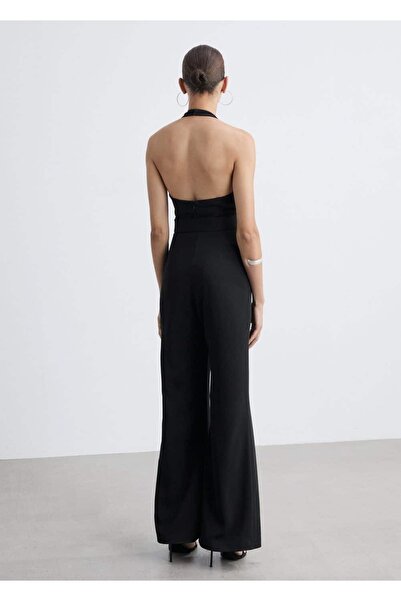 MANGO Woman Halter yaka belli tulum