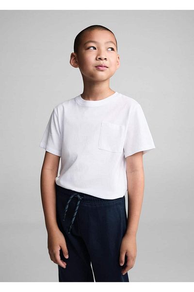 MANGO Kids Dark Blue Pants for Kids