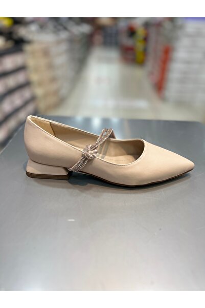 Hacıoğlu Ayakkabı Balerini eleganti pentru femei Hco Scarfed Stone