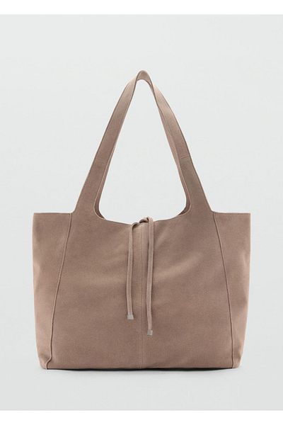 MANGO Woman Shopper-Tasche aus Leder – stilvoll und praktisch