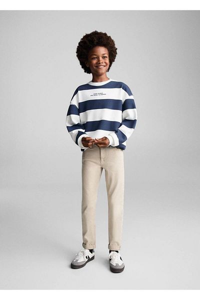MANGO Kids Hanorac cu dungi Koton