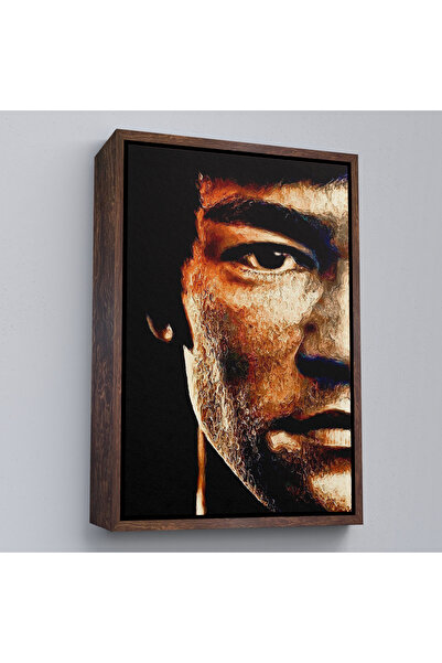 Oxyteez Pictură Bruce Lee cu cadru din lemn-7812