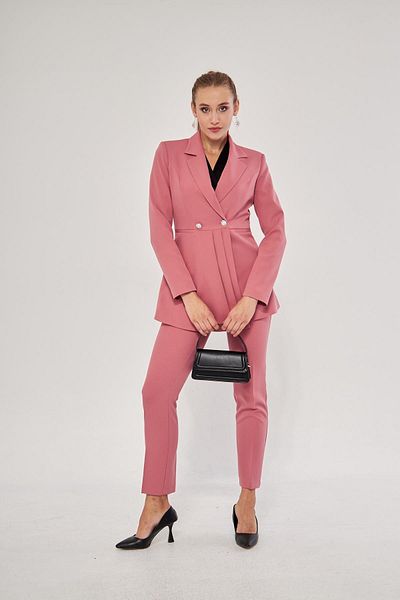 LOVELF Σετ με 2 κουμπιά Dusty Rose με λεπτομέρεια