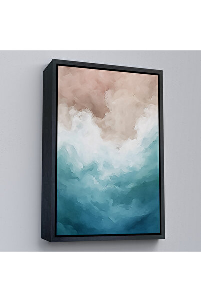 Oxyteez Pictură abstractă nor în rame din lemn-7585