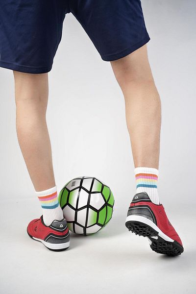 MUGGO Peter Unisex Guaranteed Astroturf Turf Football Shoes
