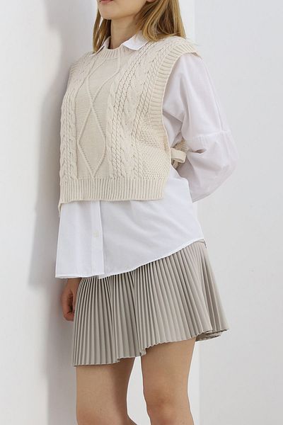 Moka Shopin Latte Mokashopin Tasseled Sweater - 355.1577