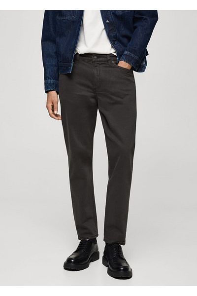 MANGO Man Παντελόνι Jean Tapered Crop