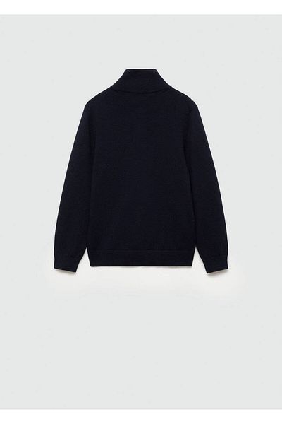 MANGO Kids Pullover mit Reißverschlusskragen