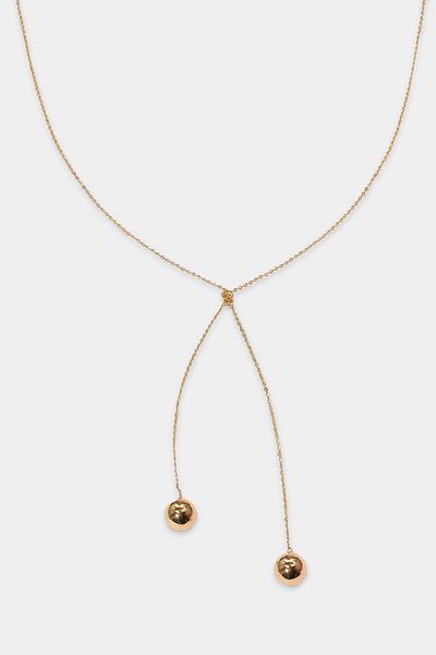 Perspective Gold Colored Necklace