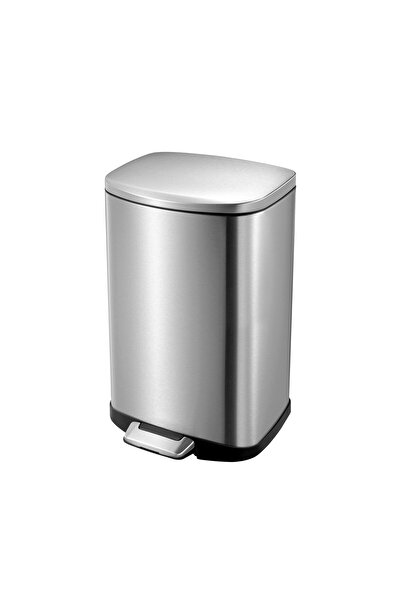Prima Nova Della Stainless Steel 50 Lt Kitchen Office Oval Soft Close Pedal Trash Can
