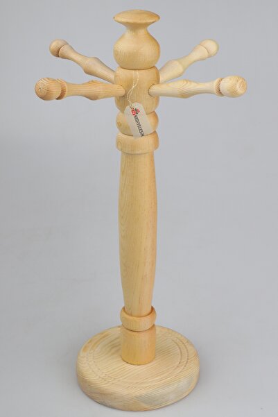 Hediyeleşin مسبحة خشبية محمولة - قطعة واحدة