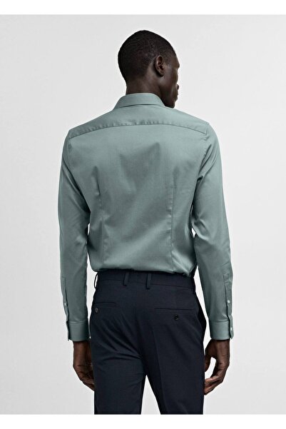 MANGO Man Süper slim fit poplin gömlek