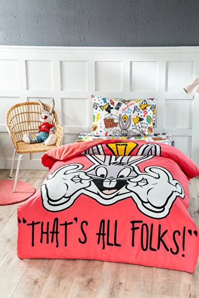 Özdilek Bugs Bunny Smile Tek Kişilik Lisanslı Çocuk Nevresim Takımı