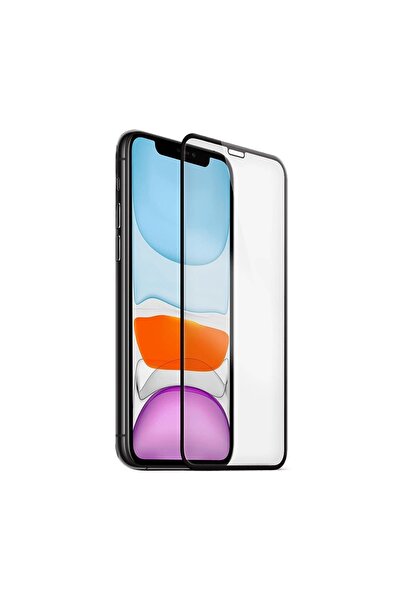 Miscase İphone XS Max 9D Full Cam Kavisli Ekran Koruyucu