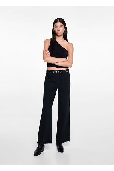 Mango Teen Lureks ασύμμετρη μπλούζα
