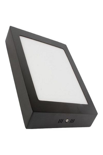 ACK 32 W 40 x 40 cm Black Surface Mounted Square LED Panel - Daylight Light Ap04-03301