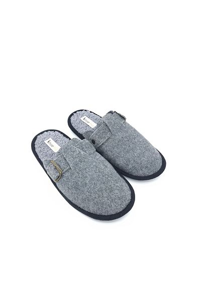 shoemio Ανδρικές παντόφλες για το σπίτι Rodin Grey
