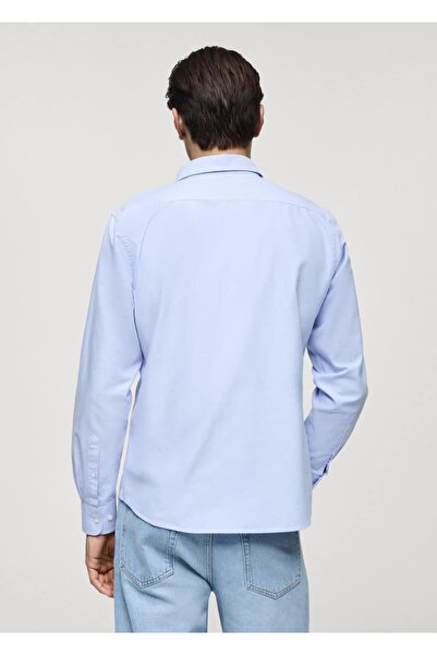 MANGO Man Regular fit pamuklu Oxford gömlek