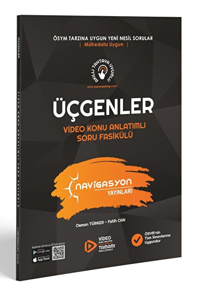 Rasyonel Yayınları Problemler Ve Üçgenler Video Konu Anlatımlı Soru Bankası Seti (2 KİTAP)