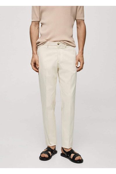 MANGO Man Slim Fit Chino nohavice – štýlový dizajn