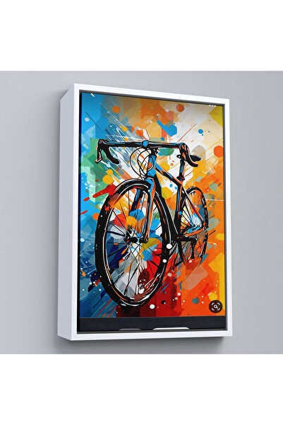 Home Bicicletă de curse cu cadru din lemn Tablo-7703