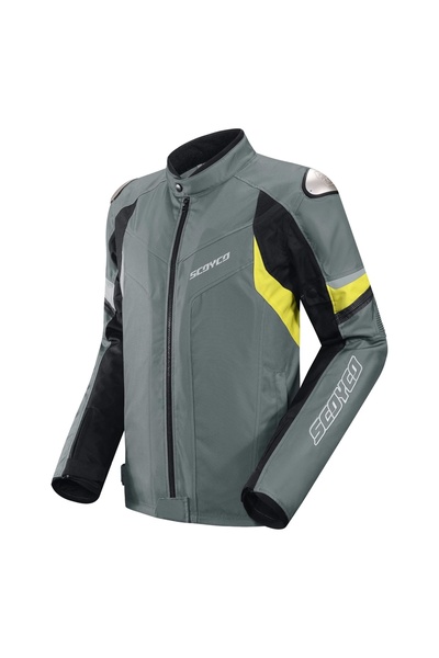 Scoyco JK176 4 MEVSİM MONT SİYAH-GRİ-SARI