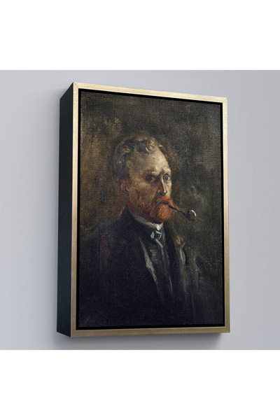 Oxyteez Vincent Van Gogh cu cadru din lemn - Pictură autoportret-7444