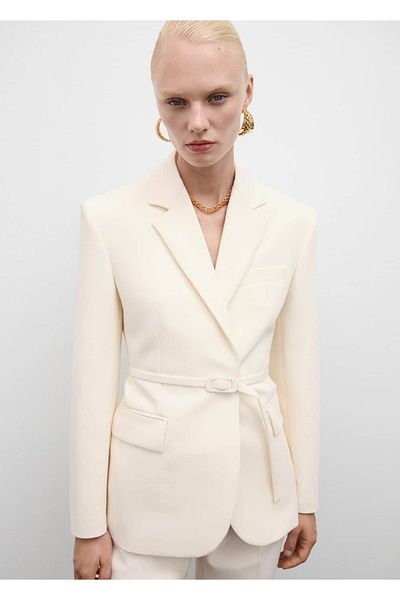 MANGO Woman Bunda s opaskom