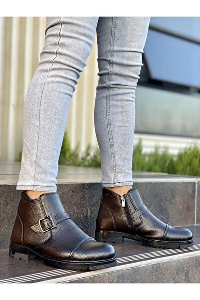 MUGGO Χειμερινές μπότες Unisex M1001 Water and Cold Proof Shearling - Εγγυημένη στιβαρή με φερμουάρ και λαστιχένια σόλα