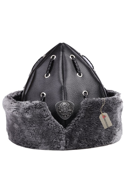 Bork, KALPAK, Traditional Kayi Alpine Hat, Black - 2026