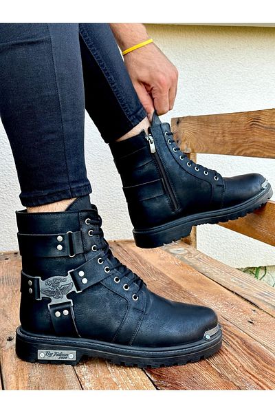 MUGGO Frank Garantiert wasserdichte Unisex-Motorstiefel