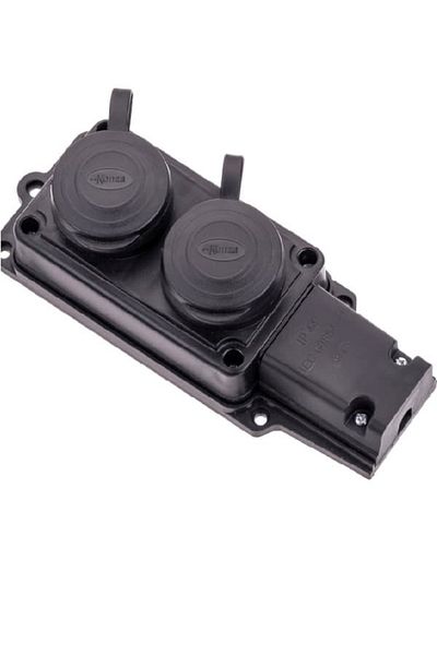 Konza Kauçuk Ikili Grup Priz 220v 16 A