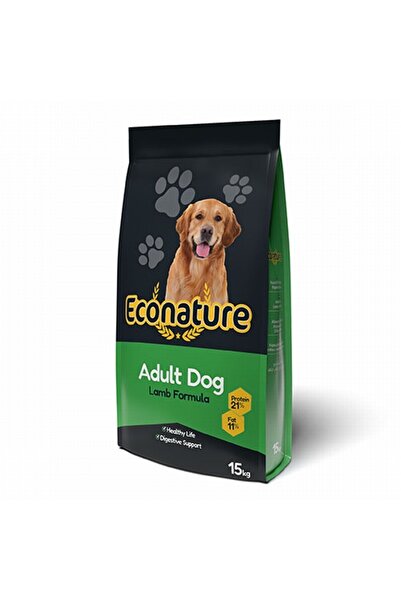 Econature Kuzu Etli Yetişkin Köpek Maması - 15 Kg