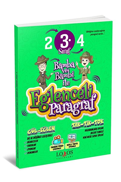 Lodos Yayınları 3. Sınıf Eğlenceli Paragraf Rıdvan Yılmaz