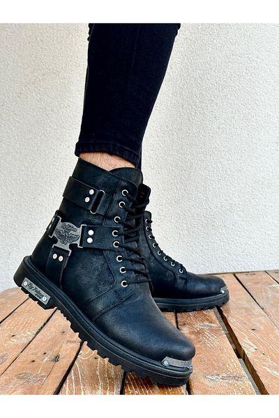MUGGO Frank Garantiert wasserdichte Unisex-Motorstiefel