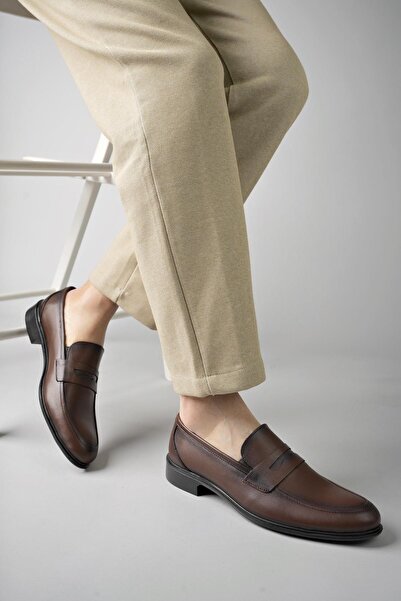 MUGGO H0140 Εγγυημένα Ανδρικά Καθημερινά Κλασικά Γνήσια Δερμάτινα Παπούτσια