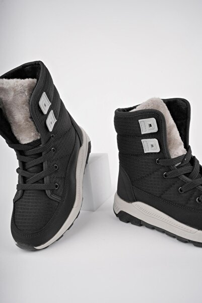 MUGGO Bugs Guaranteed Unisex Kids Boots - Serrated, Furry, Lace-Up and Zippered