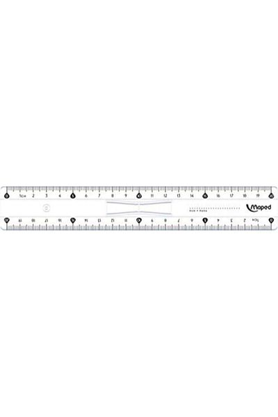 STOREMAX Menashop Office and Stationery 146108 Double Desimeter Ruler Rise 999662