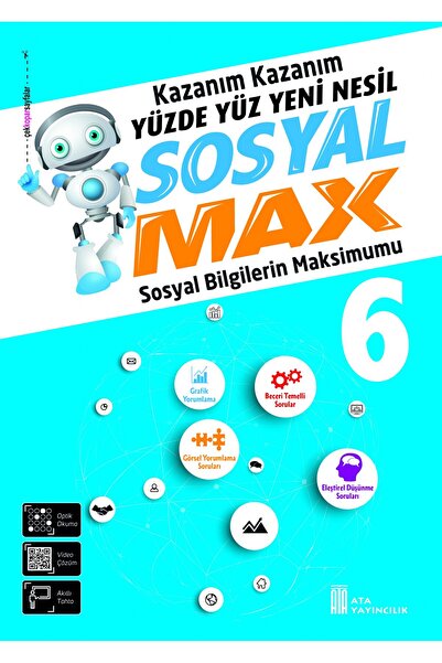 Ata Yayıncılık 6. Sınıf Sosyal Max Soru Bankası