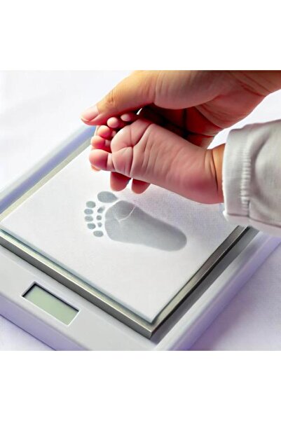 Runaway Bebek El ve Ayak İzi Fotoğraf Çerçevesi Seti – Mürekkepsiz Baskı Kiti...